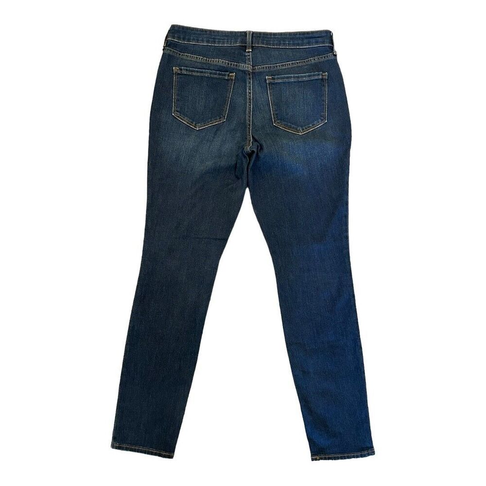 Old Navy Pop Icon Skinny Mid Rise Denim Jeans Womens Size 8 Medium Wash Blue - Picture 7 of 8